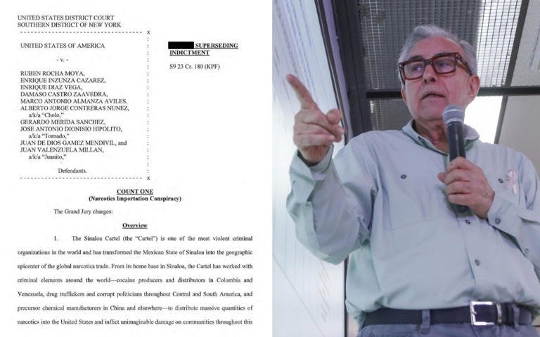 SRE: EE.UU. solicita extradición de Rubén Rocha Moya sin presentar pruebas
